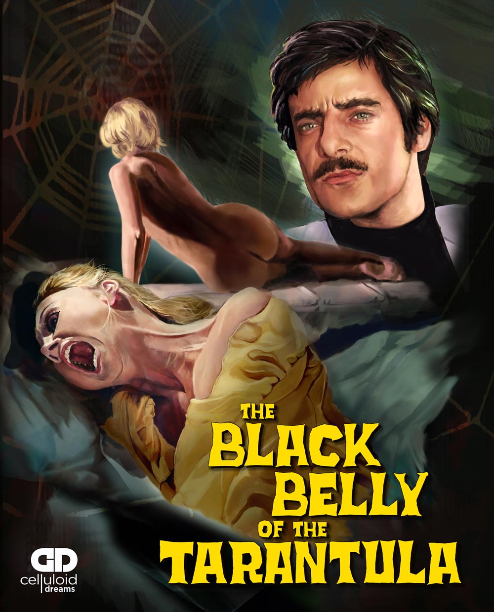 (Intl Customers Only) Black Belly of the Tarantula (Celluloid Dreams 4 Disc 4k UHD / Blu-Ray) Preorder