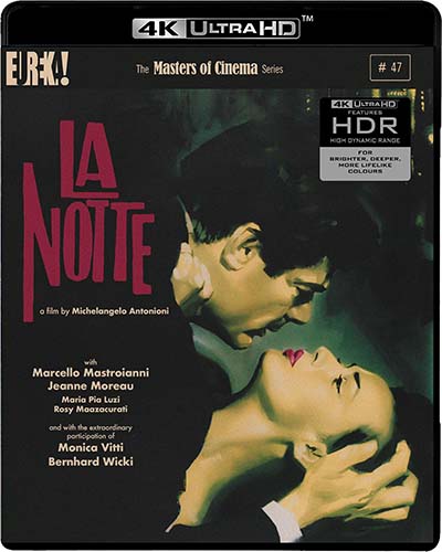 (standard) La Notte (LE Eureka UK 4k UHD All Region)