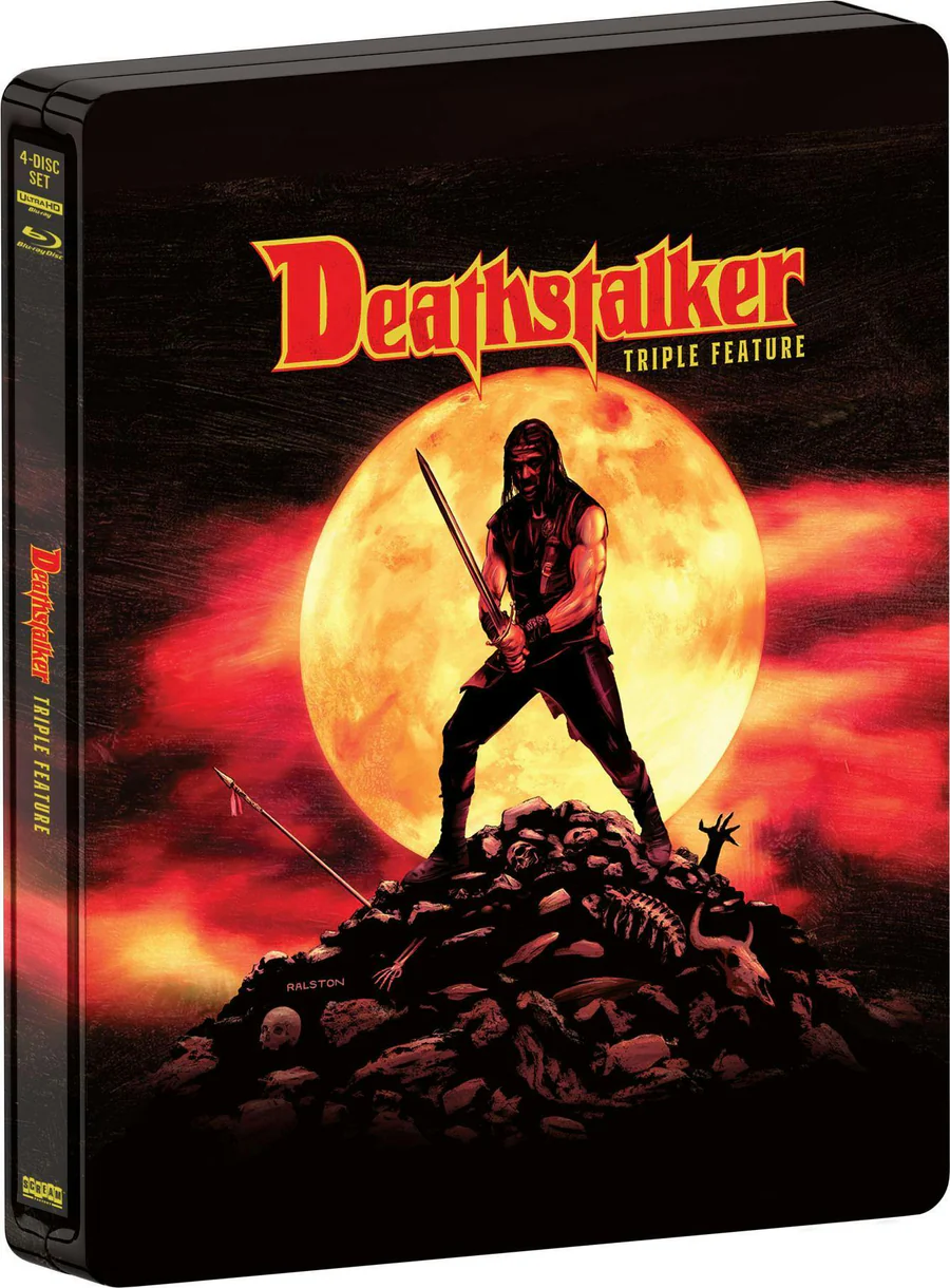 (Steelbook) Deathstalker Trilogy (Scream Factory) (4k UHD) preorder