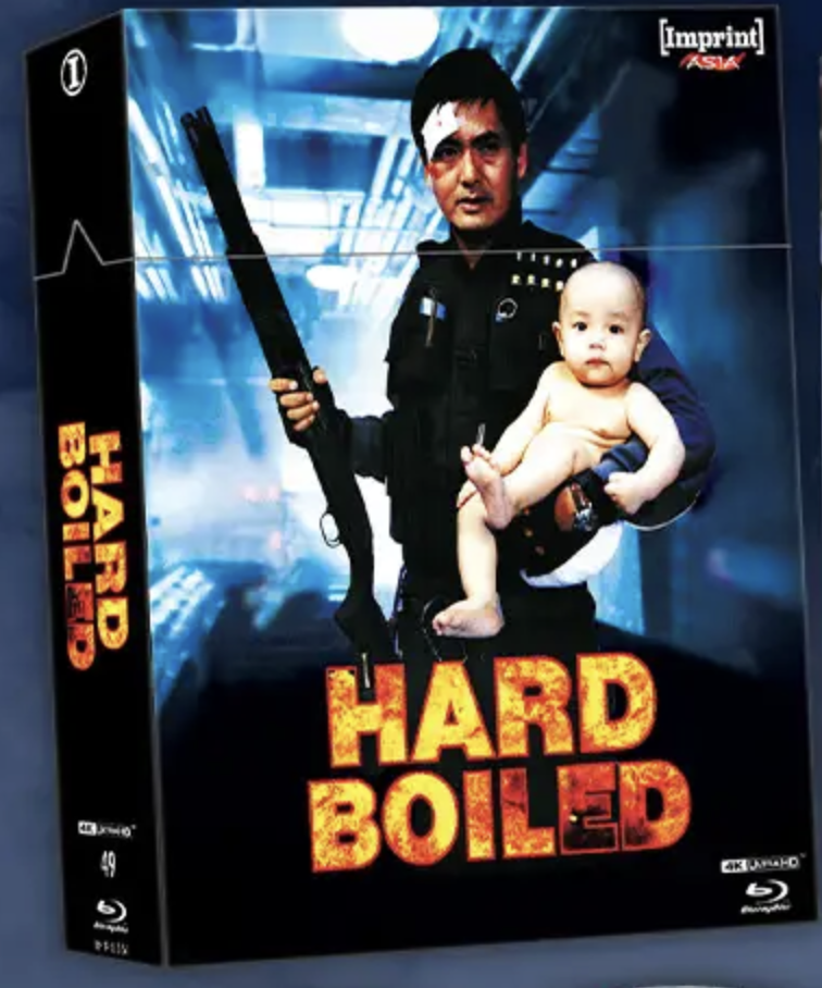 (steelbook) Hard boiled (LE Hardbox Imprint Asia 4k UHD / Blu-ray All Region)