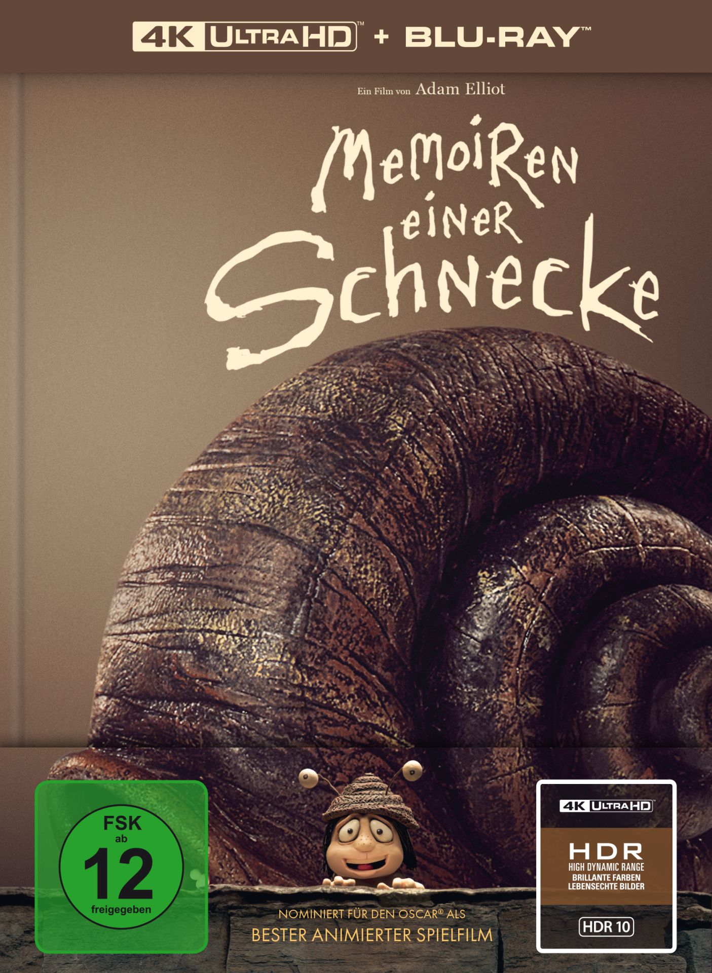 Memoir of a Snail (LE Mediabook 4k UHD All Region / Blu-Ray Region B)