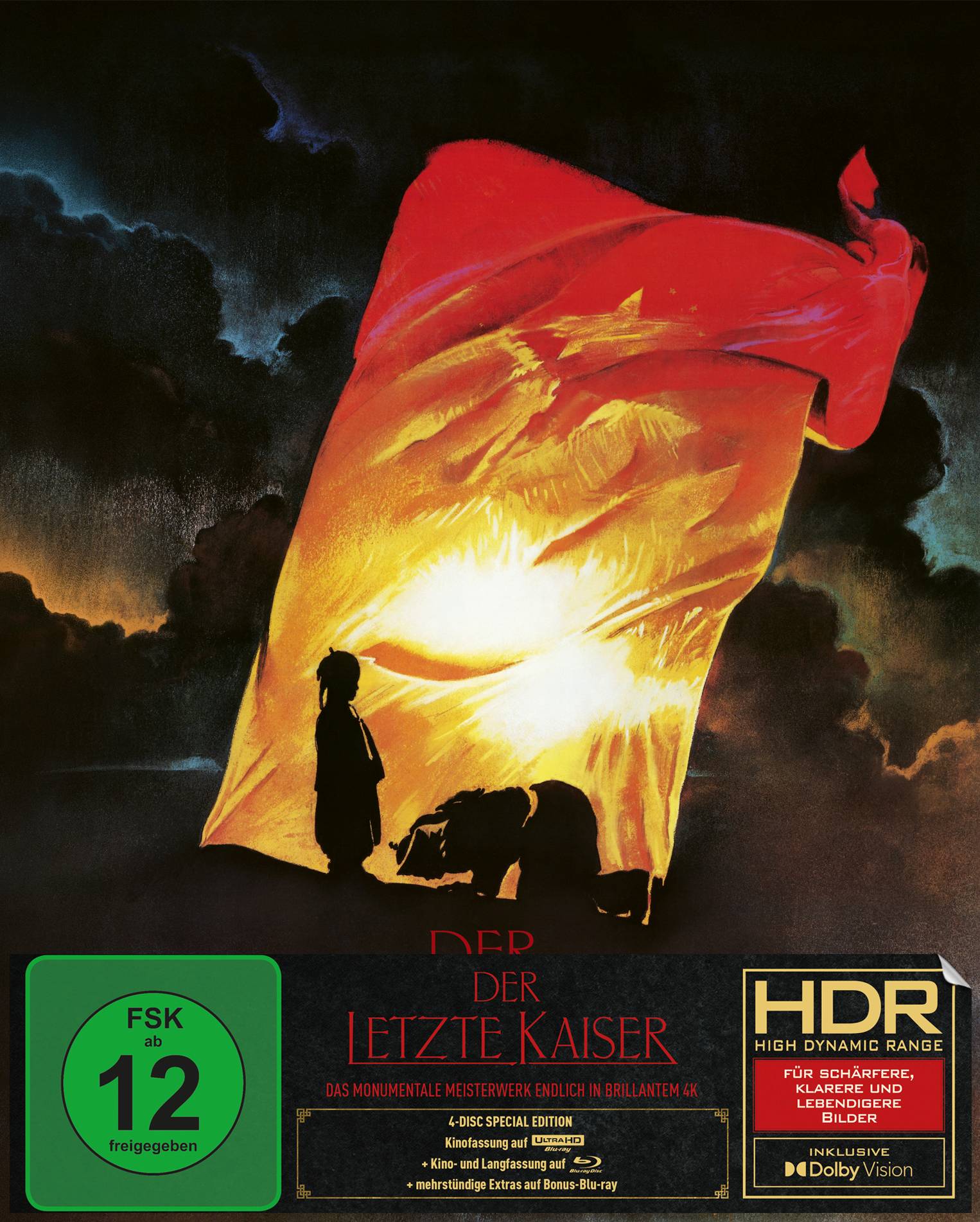 Last Emperor (Turbine 4 Disc 4k UHD / Blu-Ray Region B)