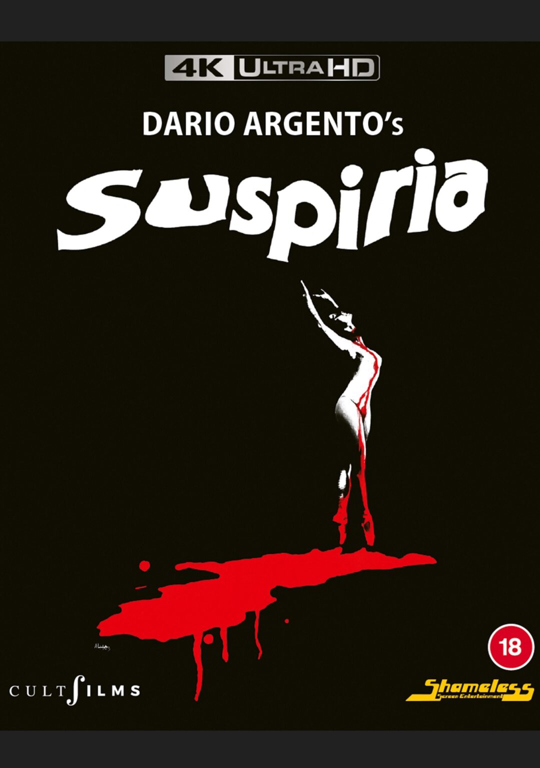 (LE Shameless UK) Suspiria (4k UHD All Region)