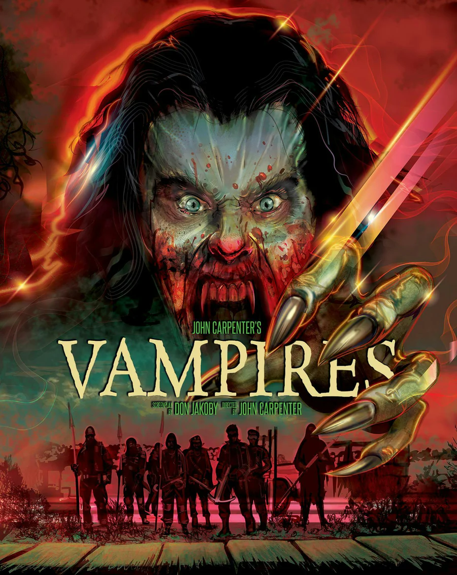 (steelbook) John Carpenter’s Vampires (Scream Factory) (4k UHD / Blu-Ray)
