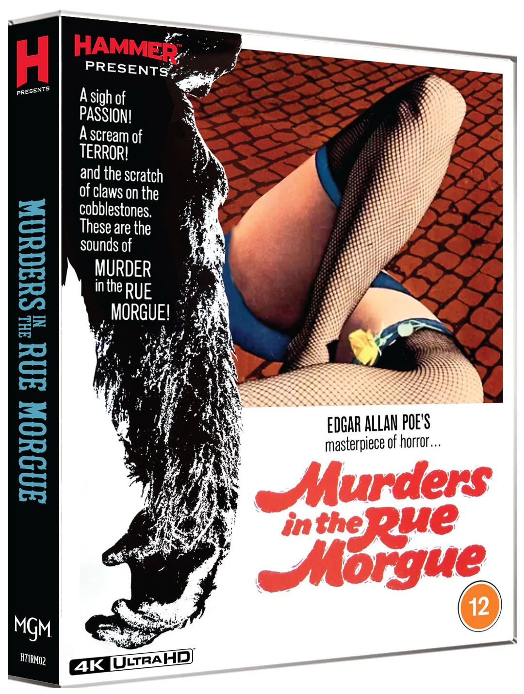 (4k) Murders in the Rue Morgue (Hammer) (4k UHD All Region) Preorder